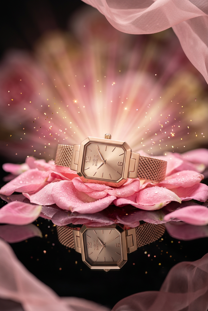 Invicta Women's Angel Pixie 48153 21mm Rose Gold Quartz Watch