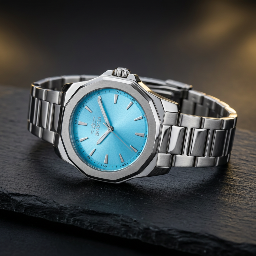 Invicta Speedway Faceto 34mm – Ice Blue Dial